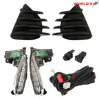 2X Fog Lamp DRL Running Light with Harness for Toyota Corolla (2017–2019)