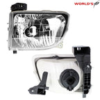 Headlights Pair for Toyota Tacoma (2001–2004) White