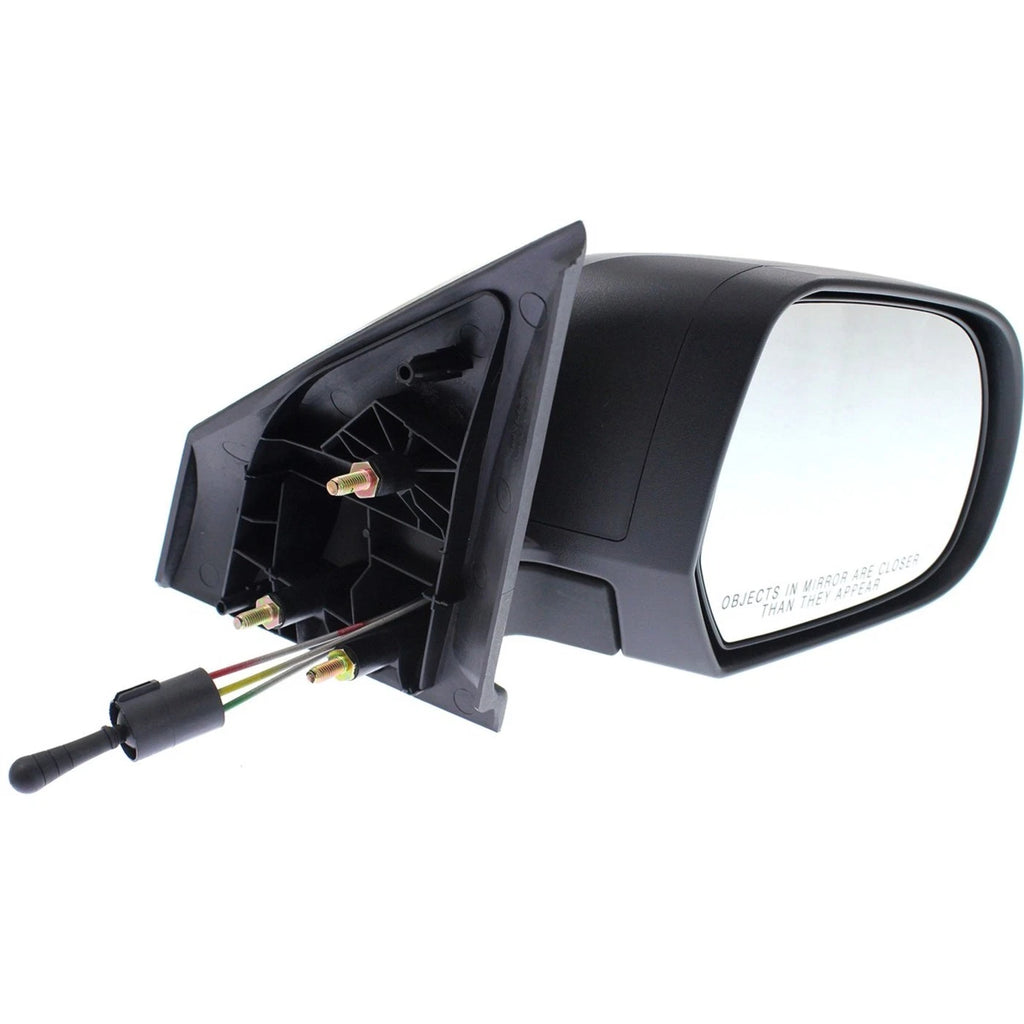 Manual Remote Mirror for Nissan Versa Sedan (2012–2015) Right Black