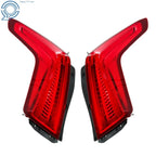 Set of 2 LED Red Rear Tail Light Brake Lamps for Cadillac XT5 (2017–2021)