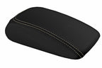 Leather Console Lid Armrest Cover for Audi A3 (2015–2020) - Beige Stitch