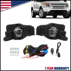Fog Light Assembly for Ford Explorer (2013–2015) with Switch & Wiring
