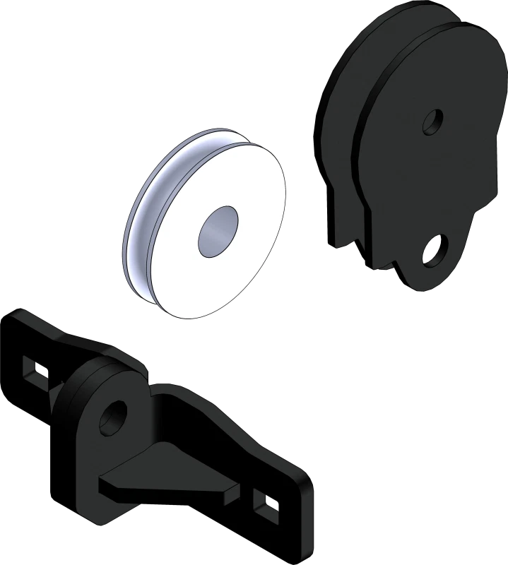 KFI Quick Plow Pulley for UTV Snow Plow Systems (Part 106680)