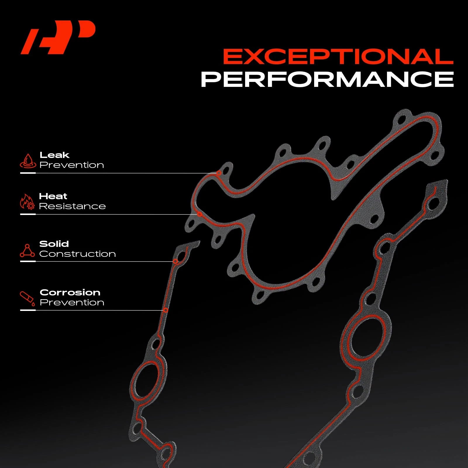 Engine Timing Cover Gasket Set for Ford Explorer Ranger (1991-2011)