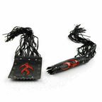 Synthetic Leather Fringe Handle Grip Cover for Cruiser Chopper