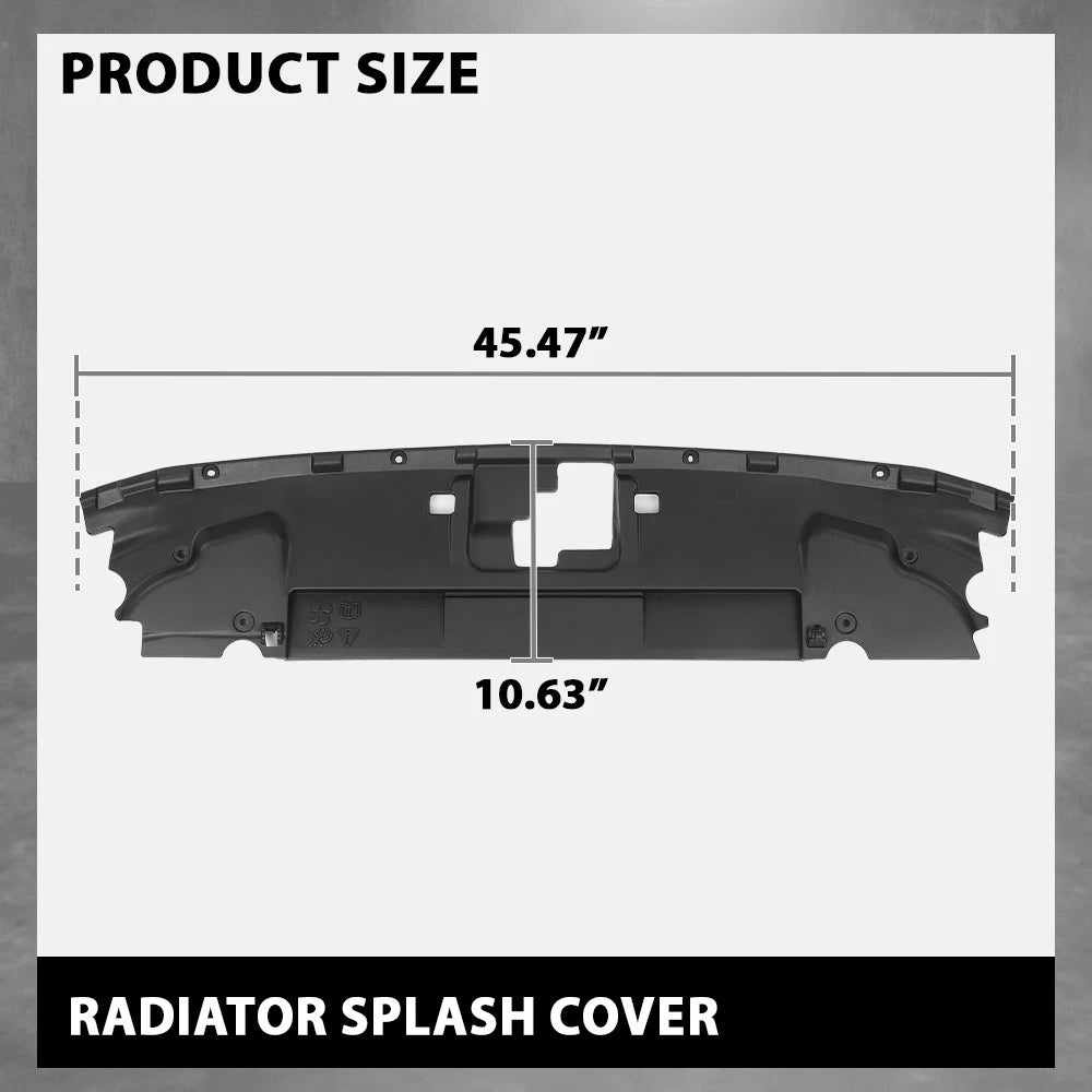 Front Upper Radiator Support Cover for Ford Mustang (2018–2023)