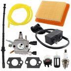 Carburetor Kit for - Gasket, Air Filter, Ignition Coil