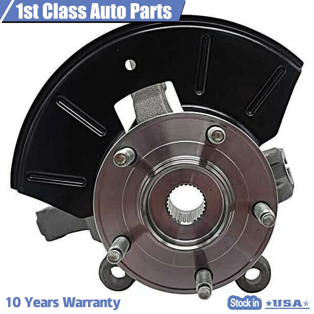 Left Wheel Bearing Hub Steering Knuckle Assembly for Ford Escape (2001–2004)