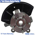 Left Wheel Bearing Hub Steering Knuckle Assembly for Ford Escape (2001–2004)