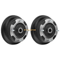 2 Rear Brake Drums W/Bolts for Kawasaki KAF400 Mule 600 610 (2005–2016)