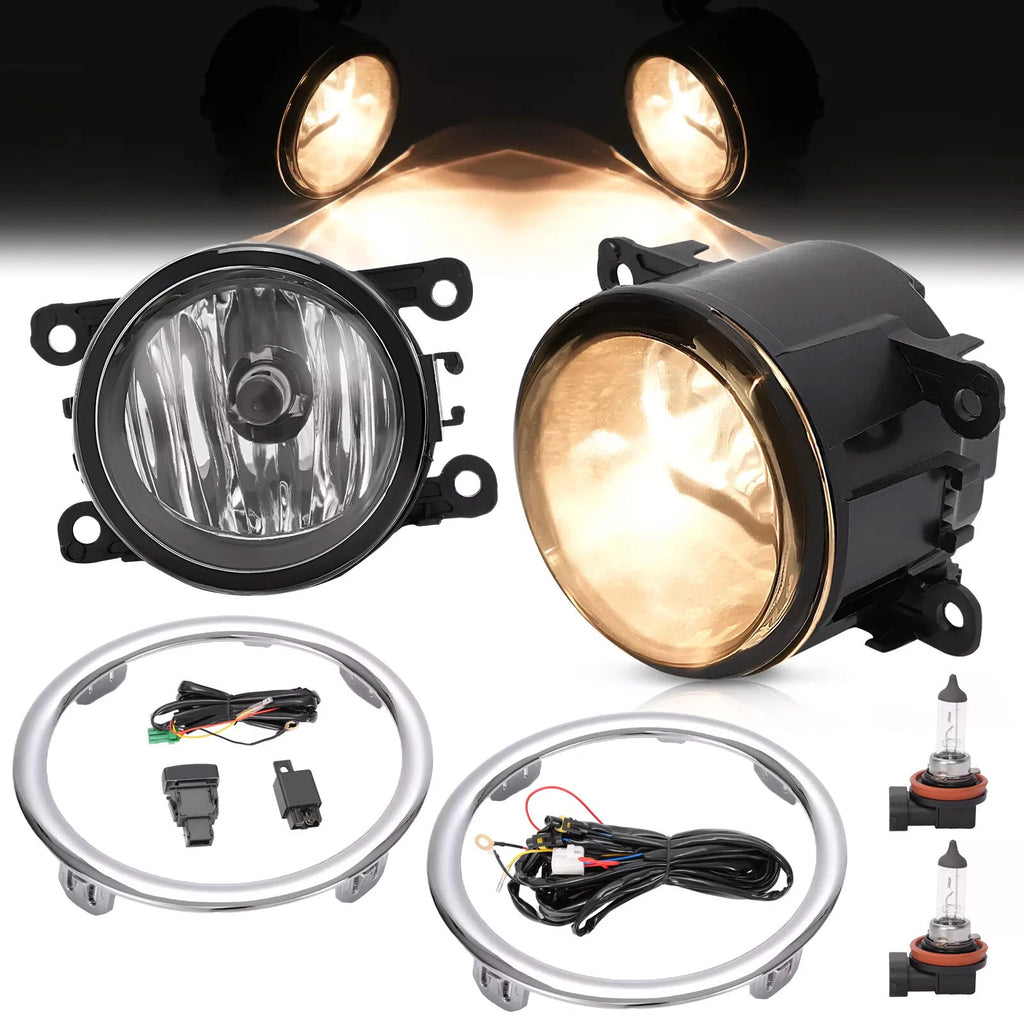 Clear Fog Lights for Honda Pilot (2012-2015)