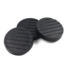 3 x Lock Door Key Hole Socket Cover Trim for Jeep Wrangler TJ JK JL JT