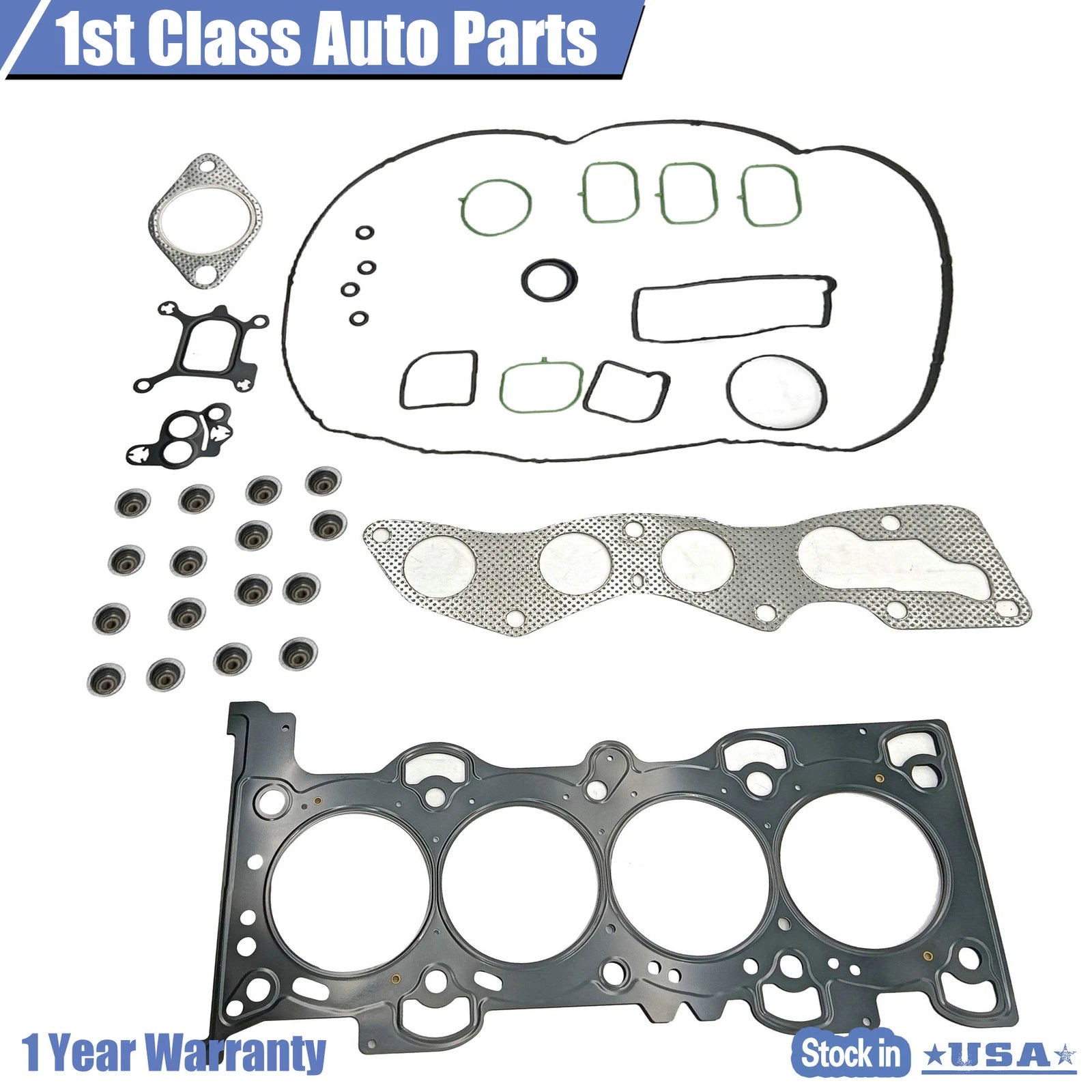 Cylinder Head Gasket Set for Ford Lincoln C-Max Fusion (2013-2017)