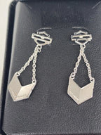 Bar & Shield Dangle Earrings for Harley Davidson (Women's)