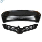 Front Bumper Grille for Toyota Corolla S (2014-2016) Gloss Black