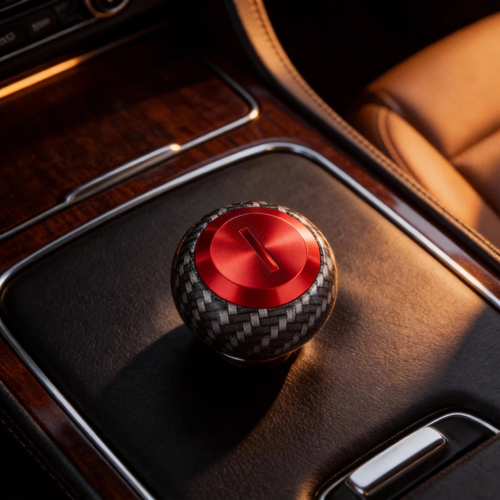 Fishing Reel Knob for Not The Entire Reel (Carbon Fiber)