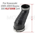 2X Air Box to Carburetor Intake Boot Duct for Kawasaki Bayou 300 (1989–2004)