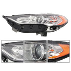 Headlight Set for Ford Fusion (2017–2020) Halogen w/o DRL Left+Right Pair
