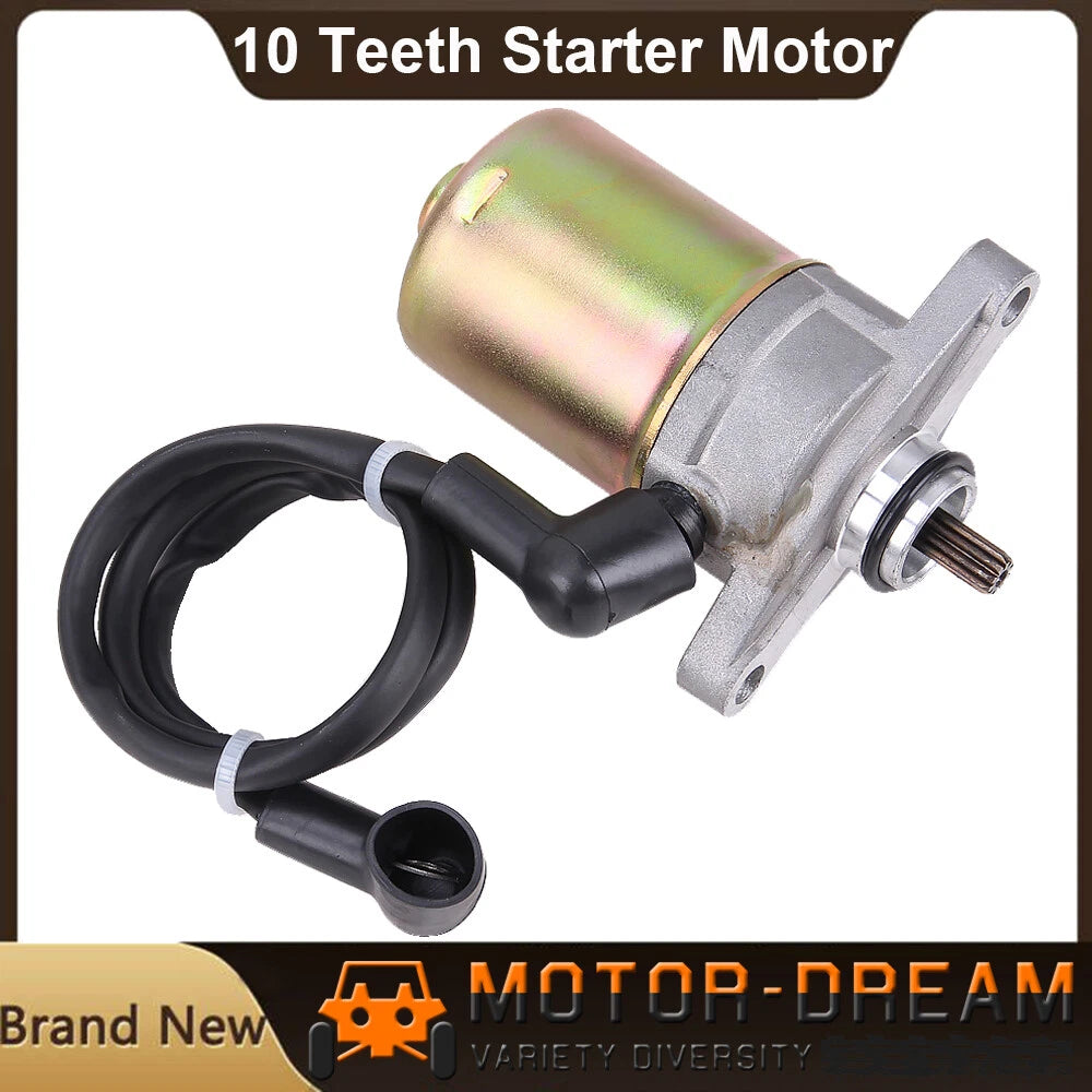 Starter Motor for Taotao Roketa GY6 49/49.5/50 CC Moped Scooter (2000–2023)
