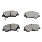 Set of 4 Disc Brake Rotors & Ceramic Pads for Hyundai Accent (2012–2017)