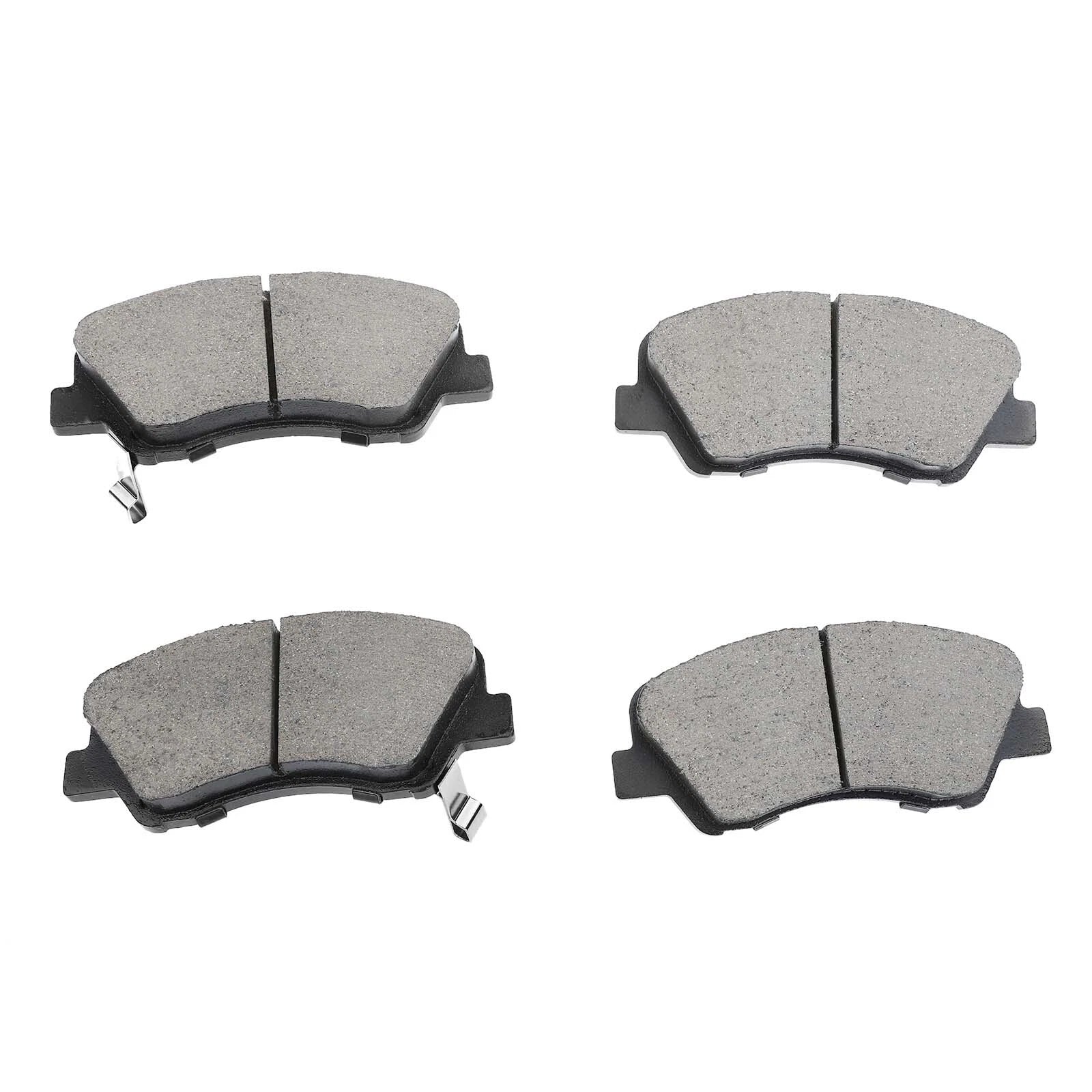 Set of 4 Disc Brake Rotors & Ceramic Pads for Hyundai Accent (2012–2017)