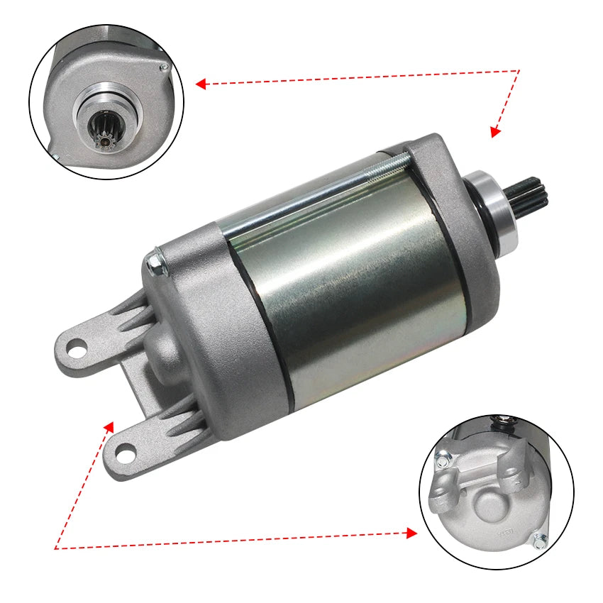 Starter Motor for Kymco Maxxer 250/300, MXU300, KXR250, Mongoose 300/250 (2000–2023)
