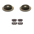Advics Brake Rotor & Ceramic Disc Brake Pad Kit for HS250h RAV4 (2010–2012)