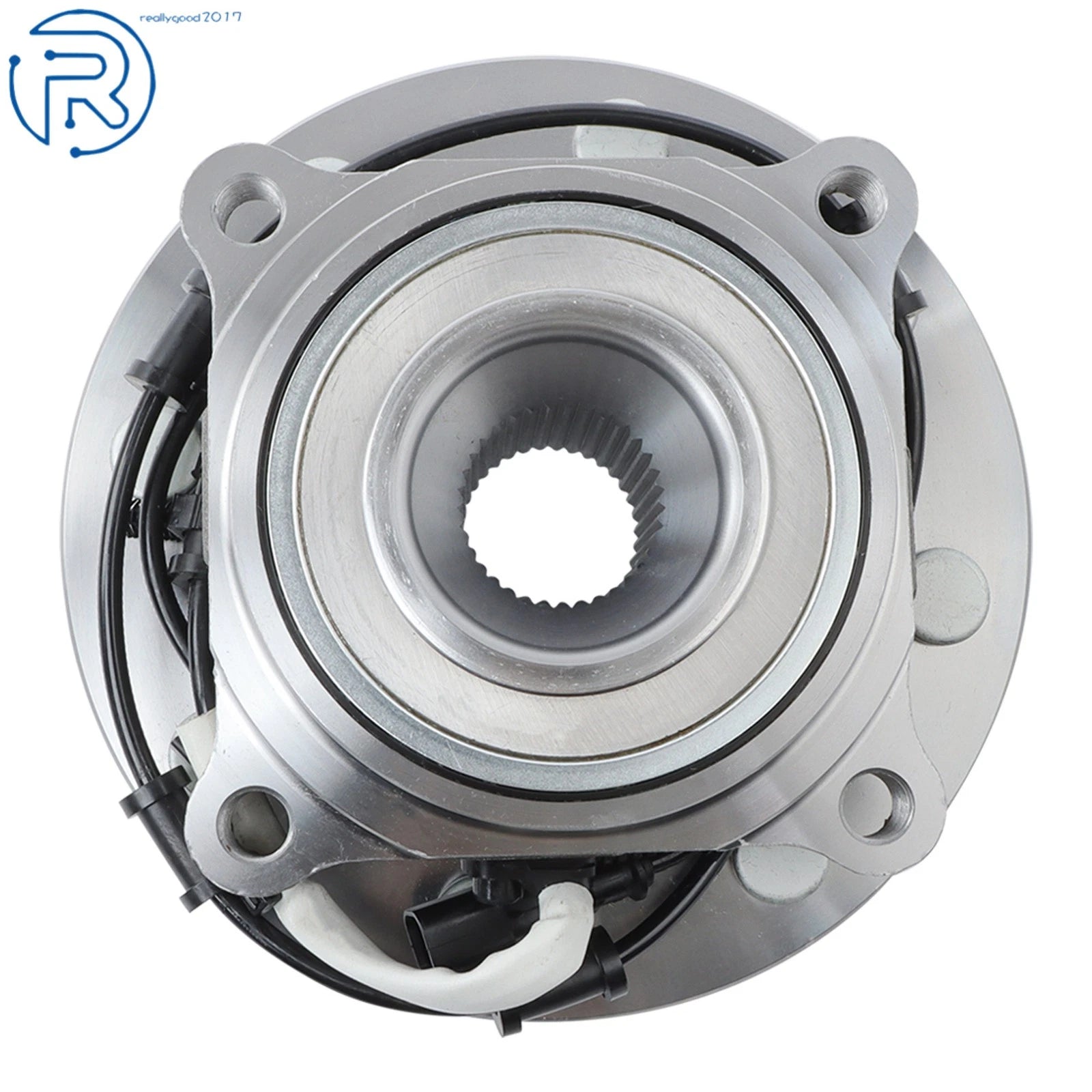 Front Wheel Bearing & Hub Assembly Pair 515162 for Ram 2500 3500 (2013–2018)