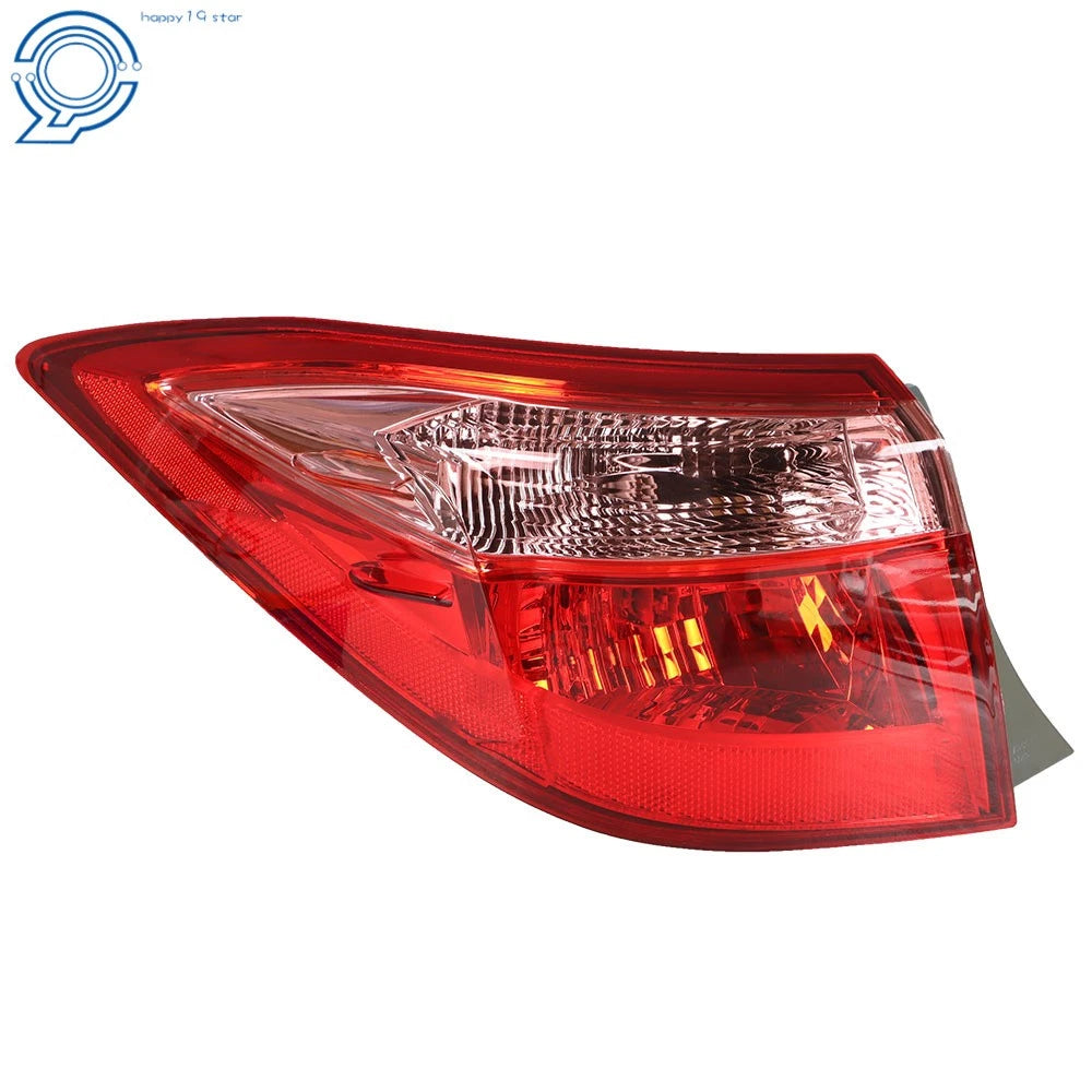 Left Outer Tail Light Assembly for Toyota Corolla Sedan (2017-2019) Red