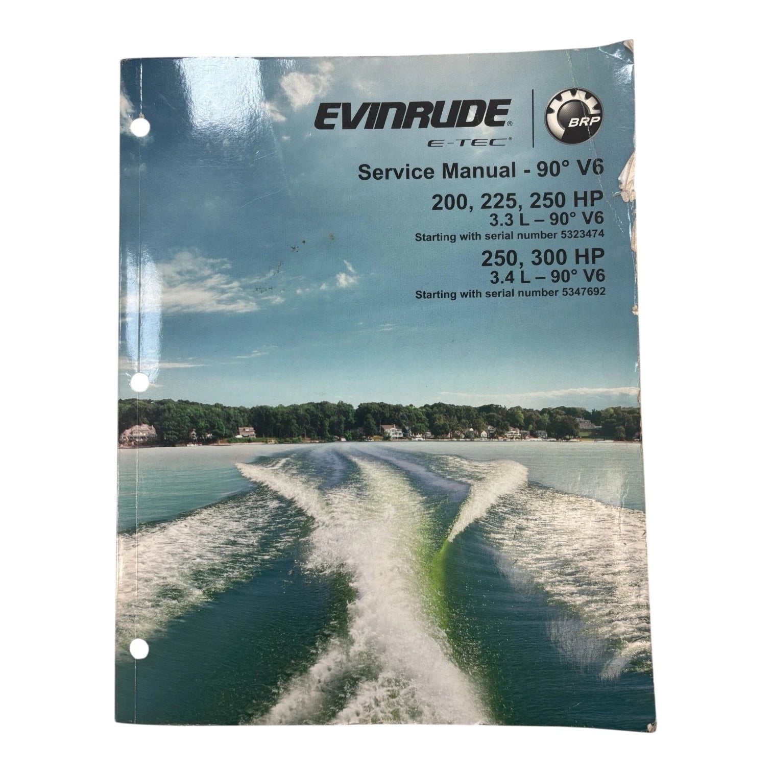 Evinrude E-Tec 5009011 Service Manual for 200 225 250 300 HP V6 (2004–2023)