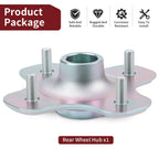 Rear Left Wheel Hub for Yamaha Bruin 350 YFM350 2x4 2004–2006