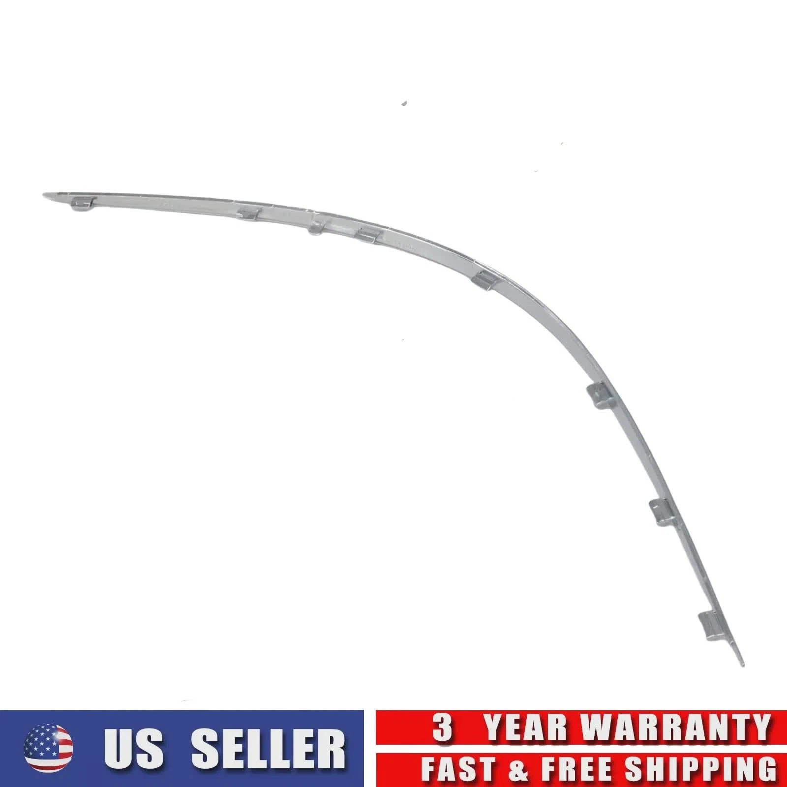 2X Front Trim Strip for Mercedes-Benz E320 E350 E550 E63 AMG (2007–2009)