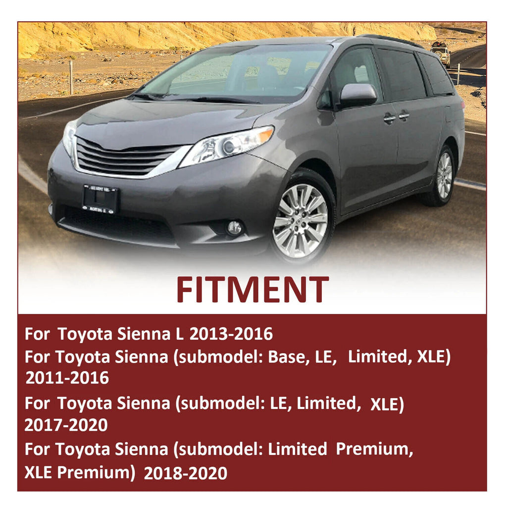 Front Lower Engine Splash Shield for Toyota Sienna (2011–2020)