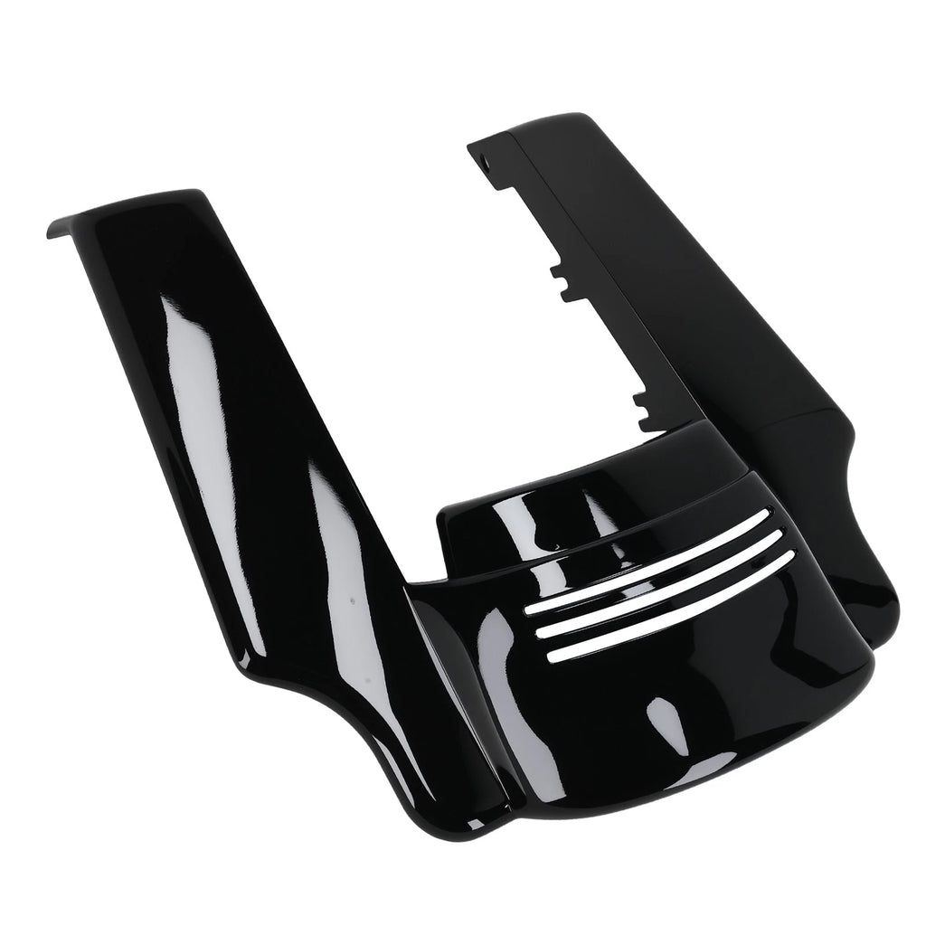 5" Black Rear Fender Extender for Harley Touring (2014–2023) ABS Plastic