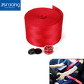 3.5m Racing Car Seat Belt Webbing for Universal Fit