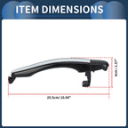 Front Right Door Handle for Hyundai Azera (2006–2011) 1 Pcs