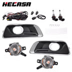 Fog Lights for Chevrolet Malibu (2013–2016) w/Switch & Bulbs