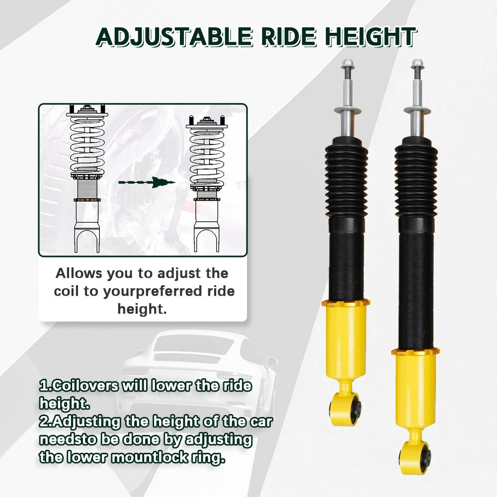 Coilovers & Rear Upper Control Arm Camber Kit for Honda Civic (2006–2011)