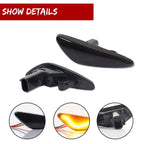 Amber Sequential LED Side Marker Turn Signal Lights for Fiat 124 Spider (2017–up)