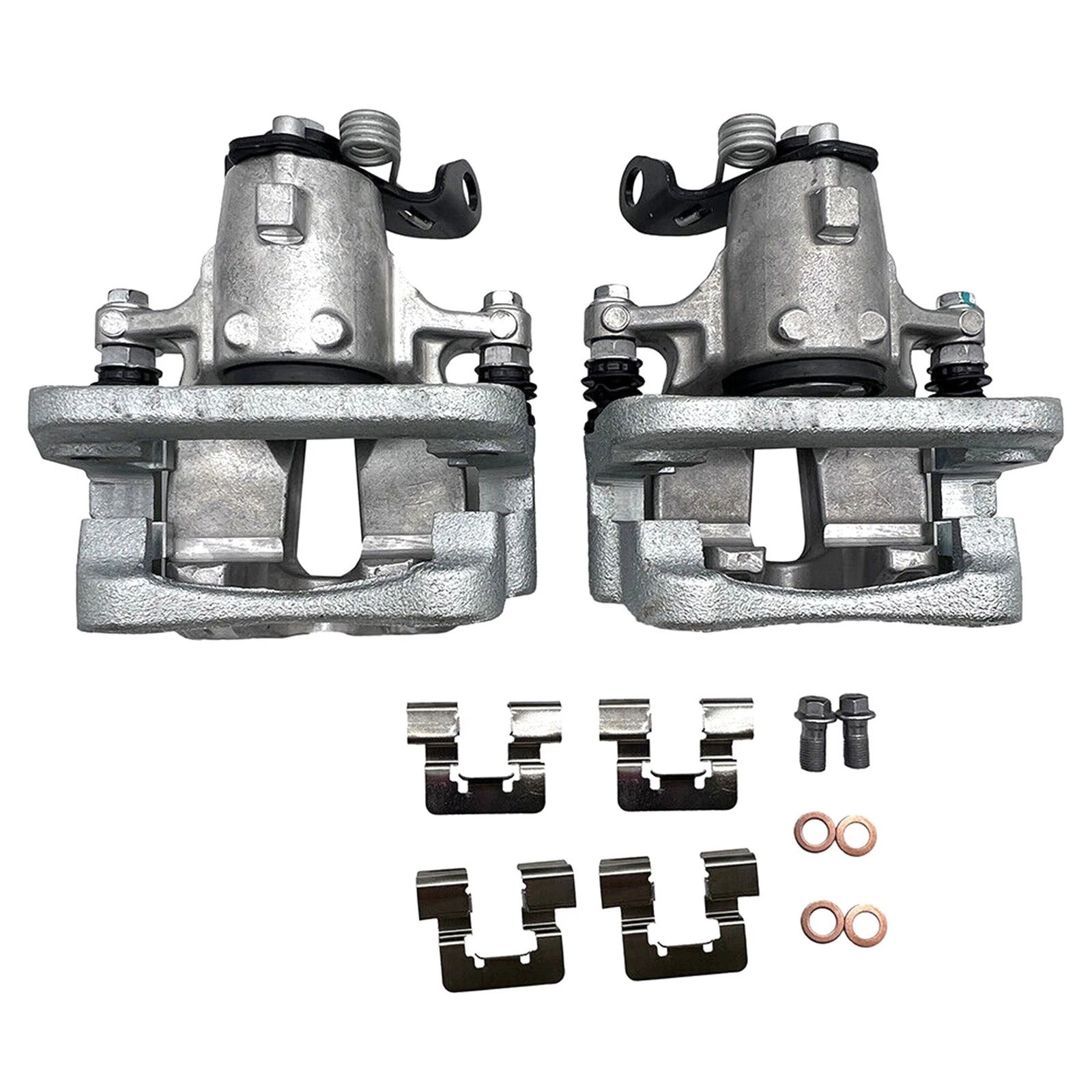 Pair Rear Brake Calipers for Chevy Malibu (2014–2015)