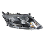 Front Headlight Halogen Black for Ford Fusion (2010–2012) Right Side