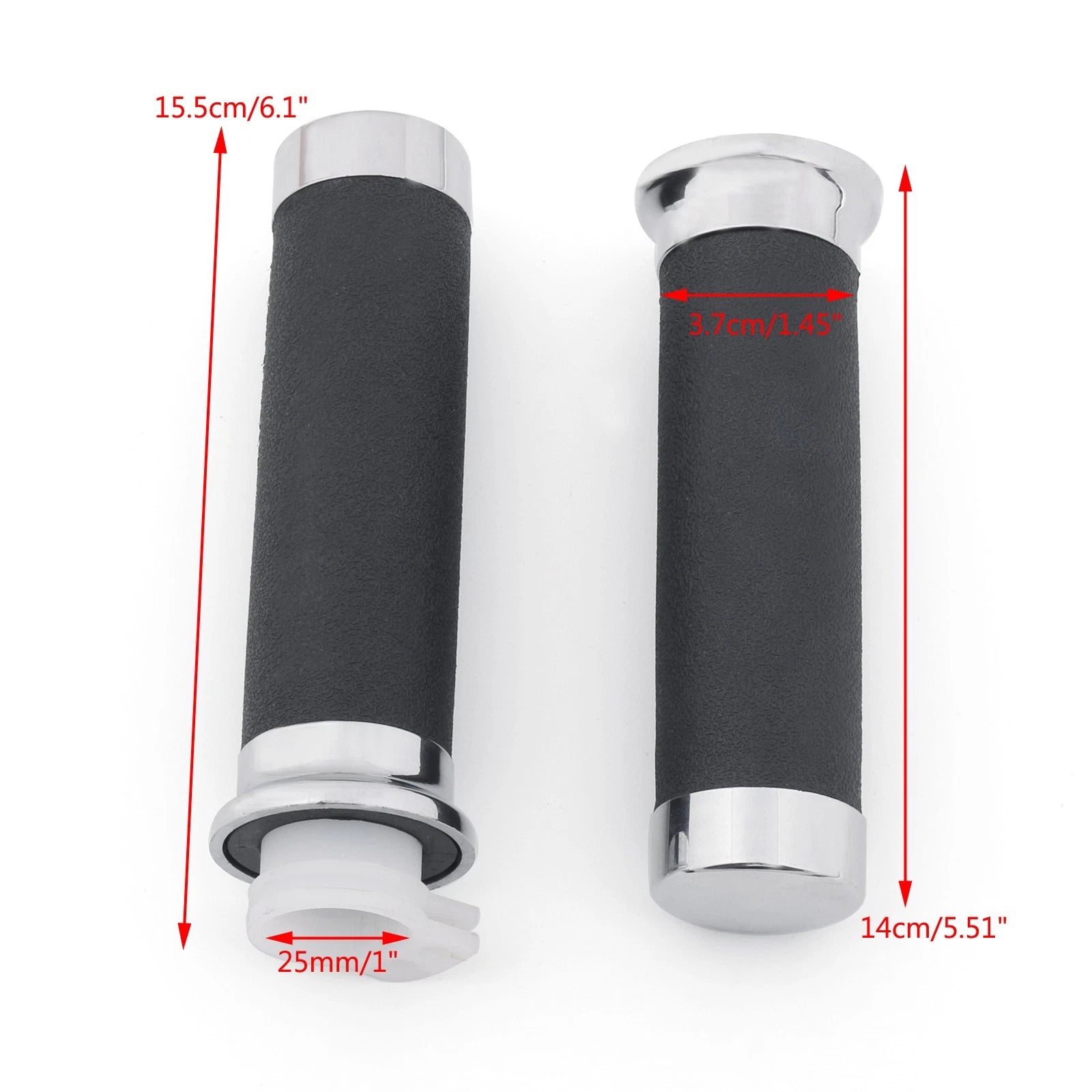 1" Hand Grip 25mm for Honda Shadow VT/XVS 400/600/750/1100/1300