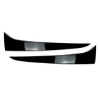 ABS Glossy Black Rear Window Spoiler Trim Covers for Skoda Kamiq (2019-2023)