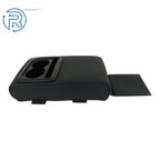Center Console Armrest Pillow with Cup and Phone Holder for Most Cars