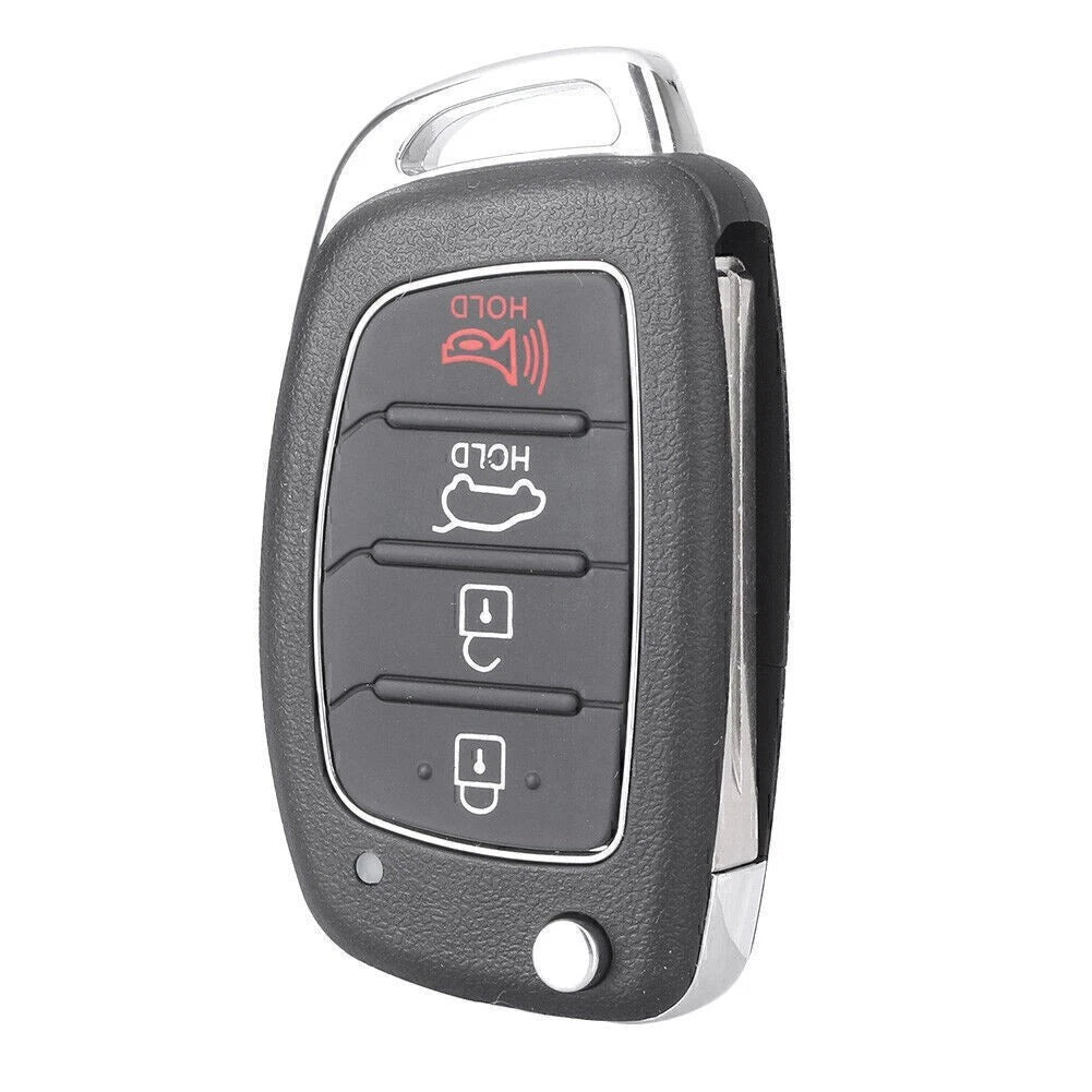 Set of 2 Remote Smart Key Fob Shell Covers for Hyundai Santa Fe (2013–2014)