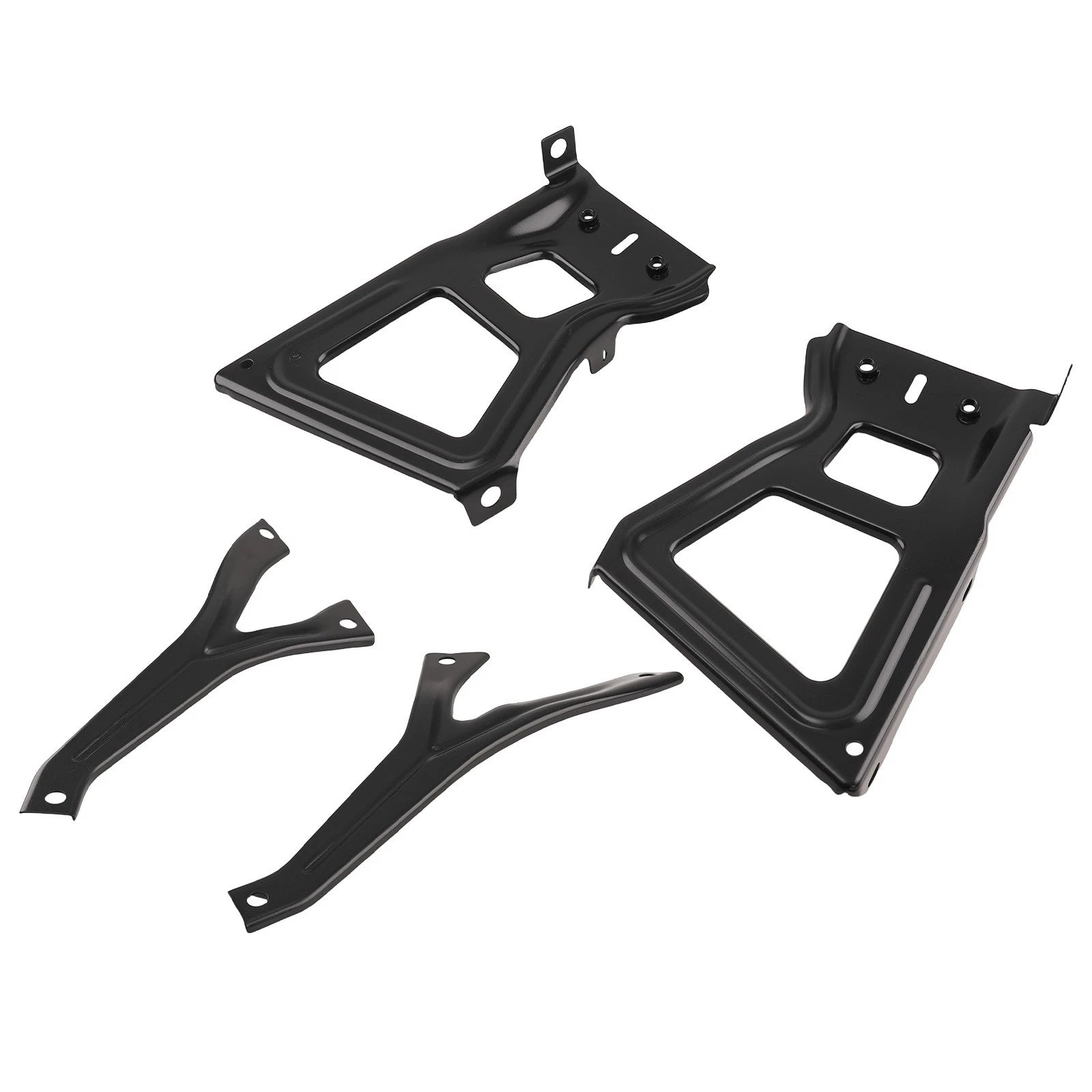Black Steel Rear Bumper Bracket for Dodge Ram 1500 (2009–2010) CH1165104