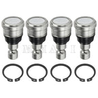Set of 4 Upper & Lower Ball Joints for Polaris RZR XP 900 1000 Trail General 7081991