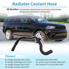Upper Engine Radiator Hose for Dodge Durango (2011–2020) No. 5058394AA/5058394AB