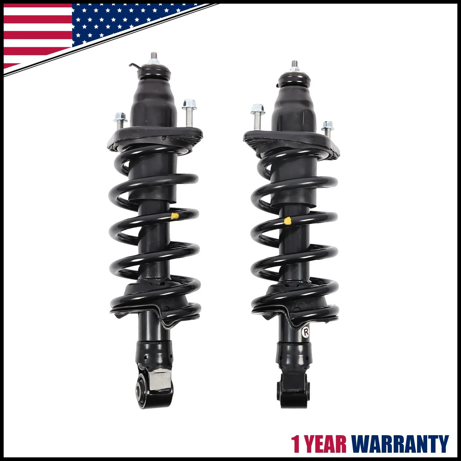 2X Rear Struts Shocks Springs Assembly for Honda CR-V (2007–2011)