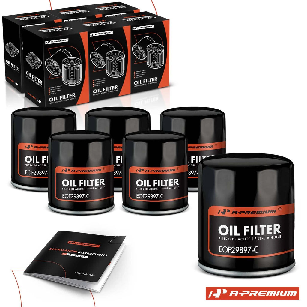 6X Engine Oil Filter for Suzuki Verona Chevrolet Epica (2004–2006)